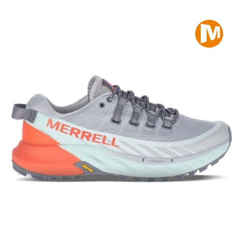 Merrell Agility Peak 4 Laufschuhe Damen Grau [DE-HZQKY]